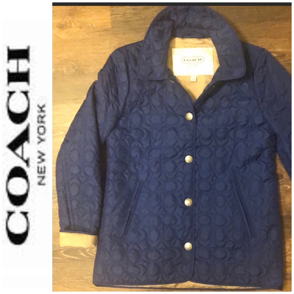 SALE🎉Authentic Coach signature “C” jacket NWOT